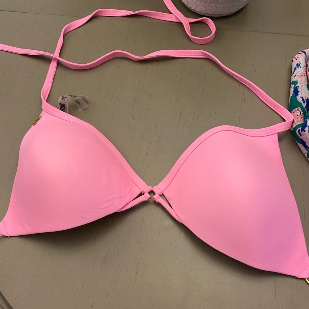 PINK bikini top